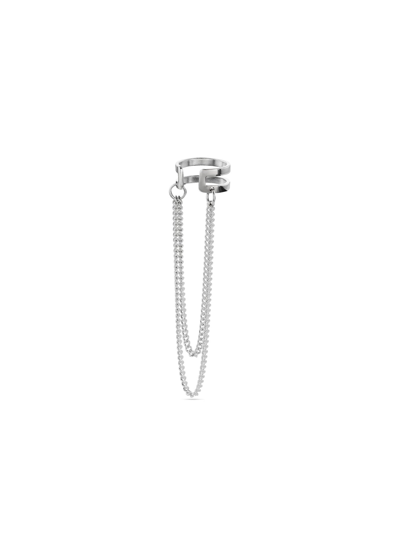 NO MORE "Revolve Ear Cuff" Kõrvarõngas - Hõbe