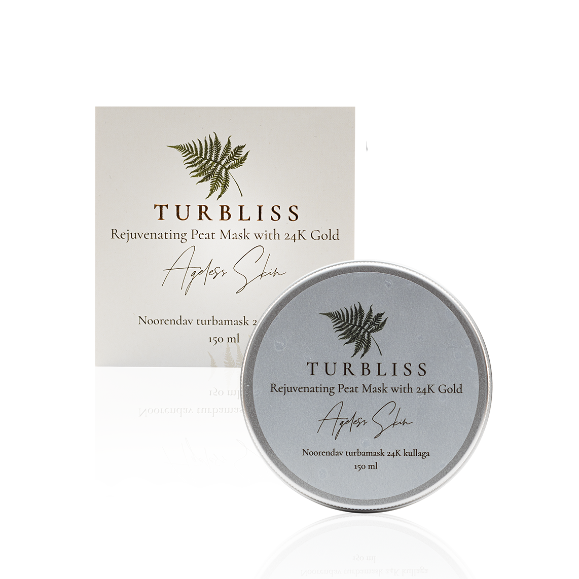 Turbliss Noorendav Turbamask 24K Kullaga 150ml