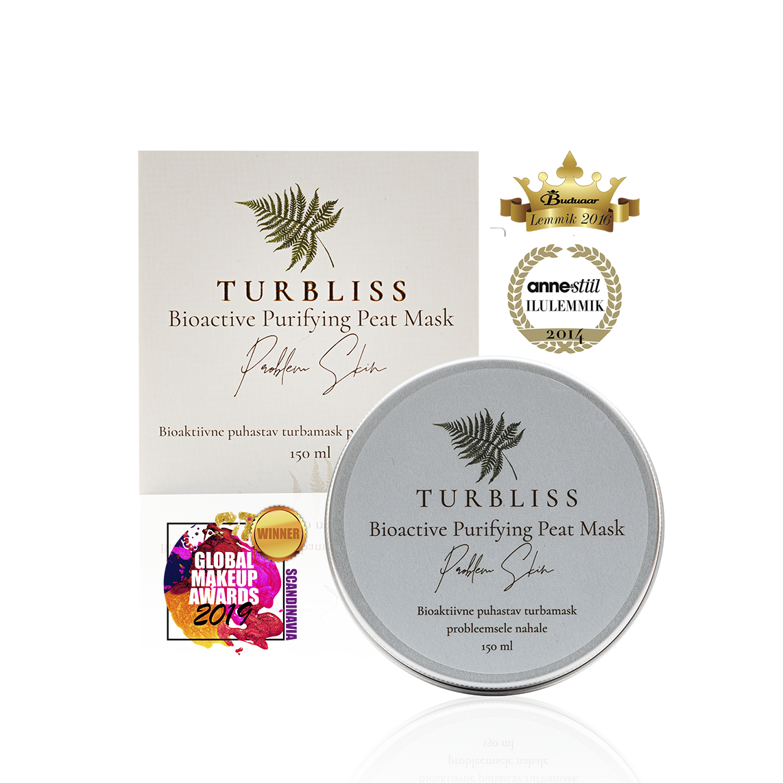 Turbliss Bioaktiivne Turbamask Probleemsele Nahale 150ml