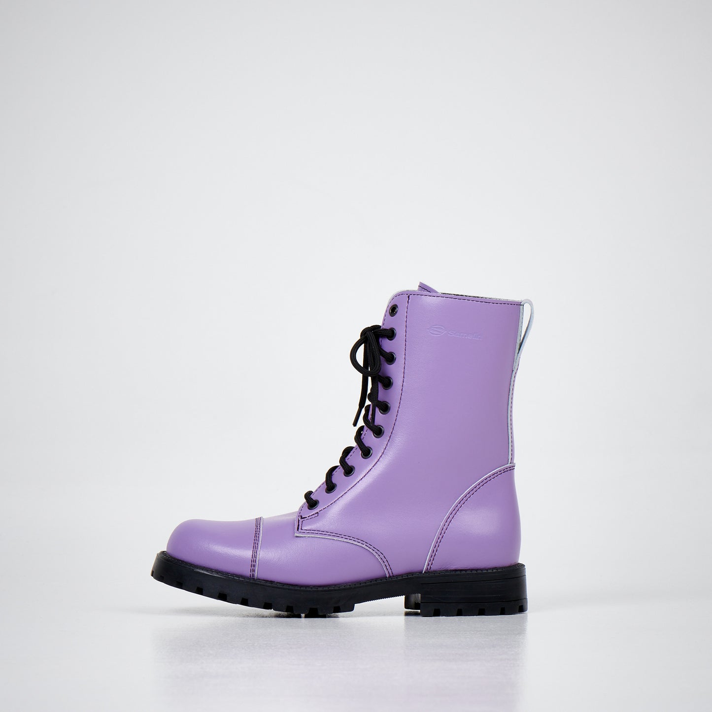 Samelin Purple Nahkasaappaat - 511 Purppura